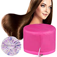 Los mejores  - Gorro Termico Peluqueria- Gorro de Spa para Pelo Sin Olor Químico- Gorro para Mascarilla Capilar Calentado Uniformemente…